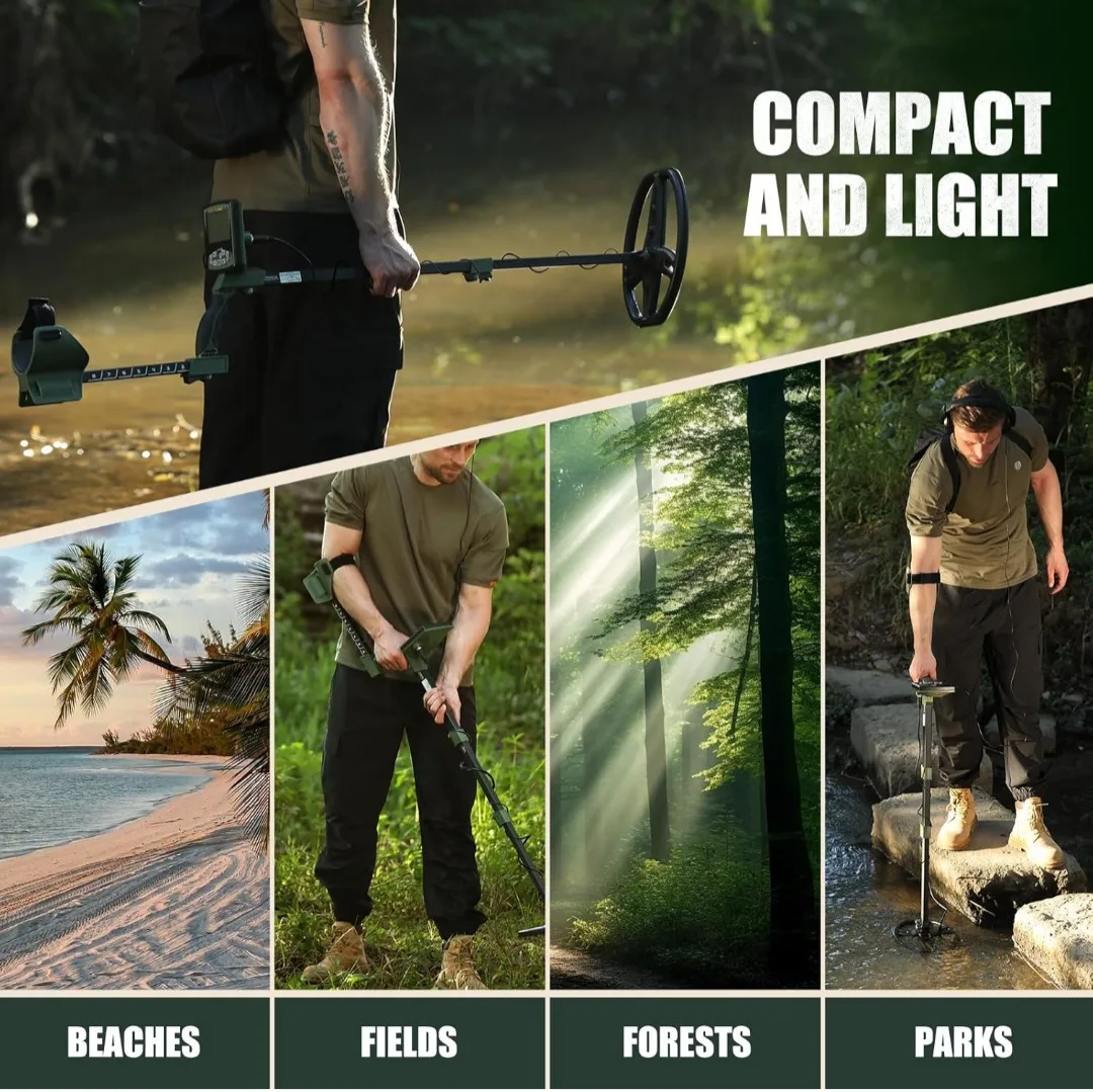 Gbnryg PROFESSIONAL METAL DETECTOR, NEW image indicator(7)