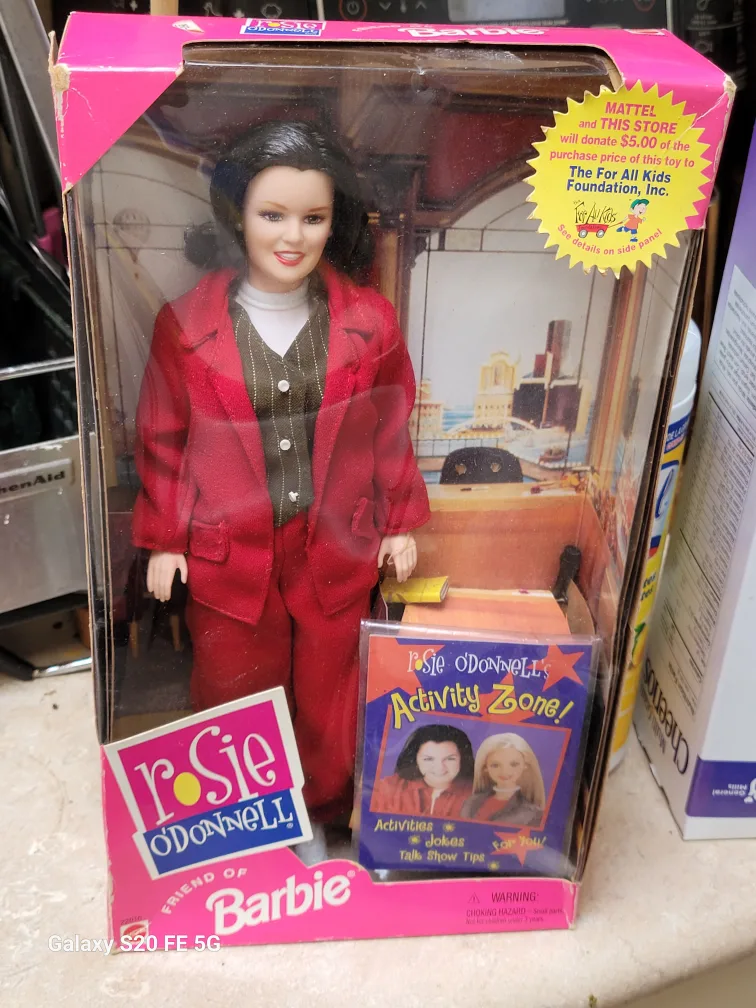 Rosie O'Donnell Friend of Barbie Doll thumbnail