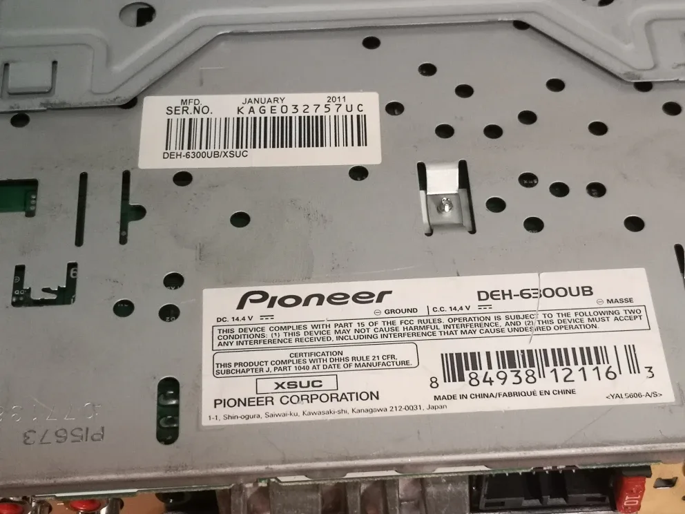 🎶 USB Car Stereo Deck ~ Pioneer DEH-6300UB image indicator(8)