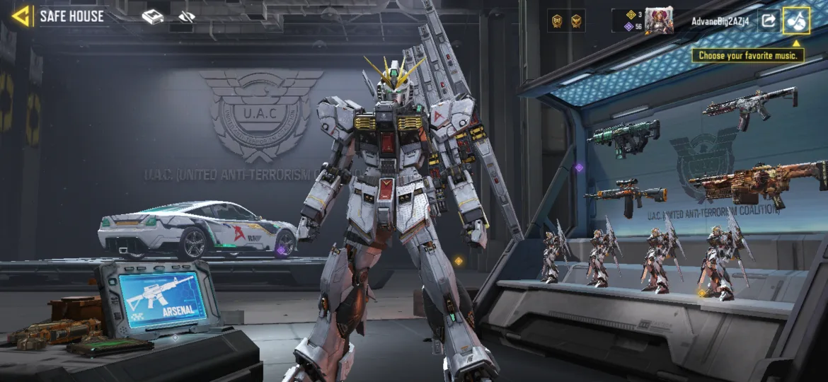 Gundam Mobile Suit COD account for mobile for sale image indicator(10)