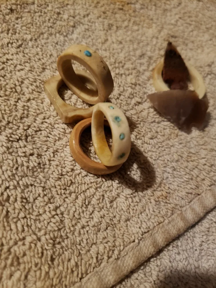 Handmade Bone Rings image indicator(2)