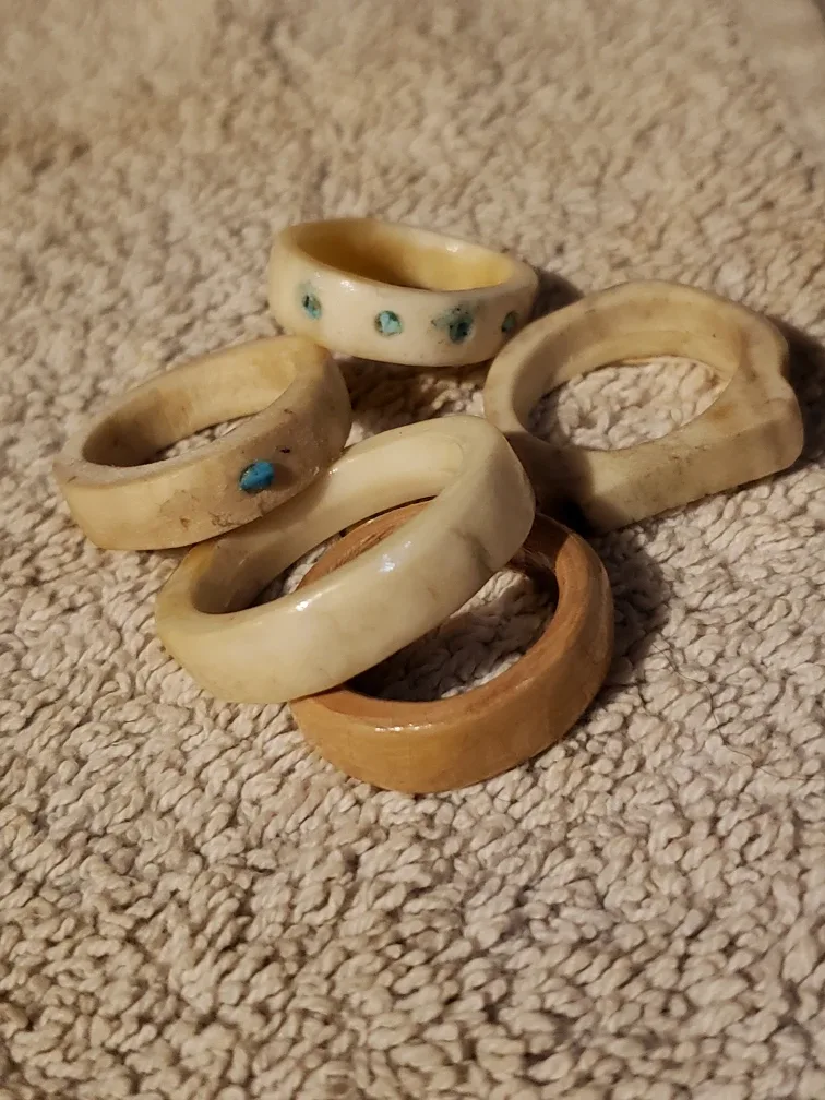Handmade Bone Rings image indicator(3)