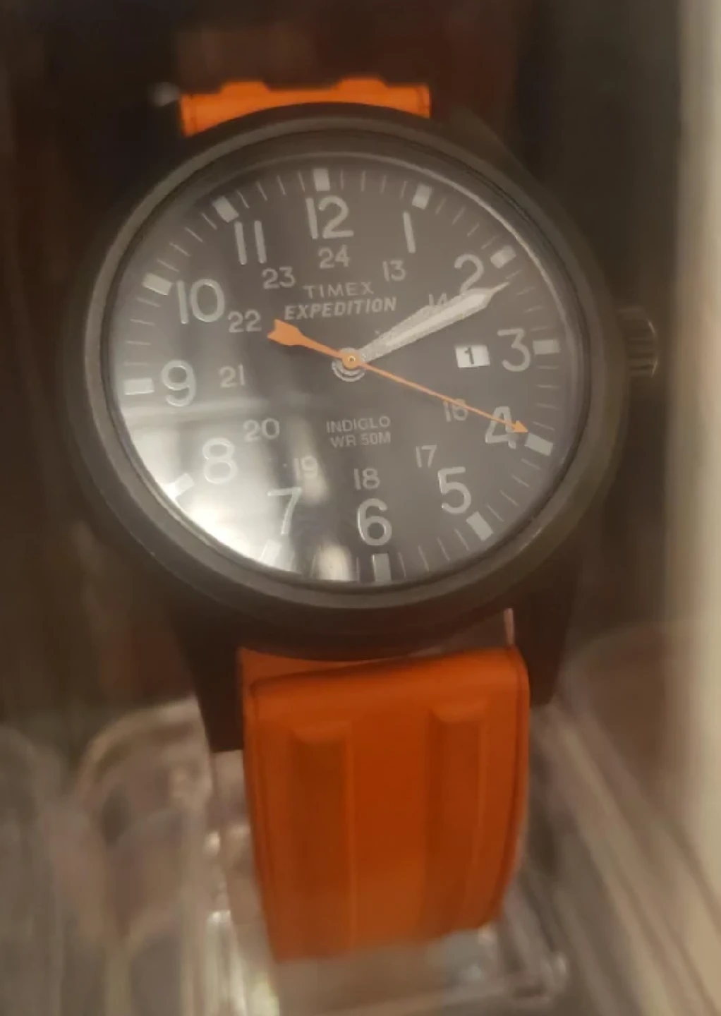 Timex Expedition Watch Black & Orange