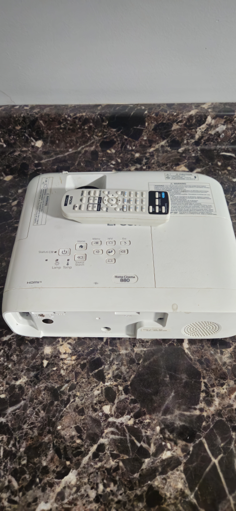 Home Cinema 880 3LCD 1080p Projector - photo 5