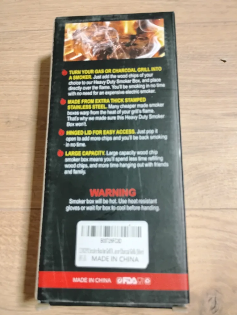 Heavy Duty Stainless Steel Smoker Box image indicator(3)