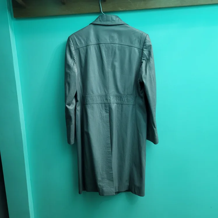 Leopard W.M. Leather Coat. Small image indicator(2)