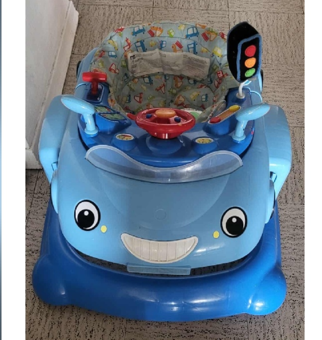 Blue Baby Walker