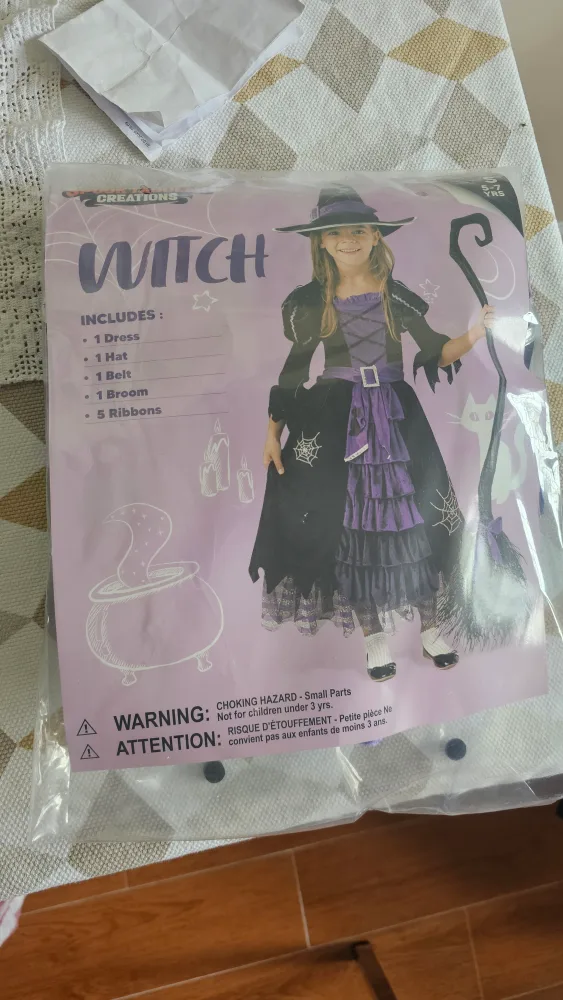 🥕Spooktacular Creations Witch Costume - Size Small image indicator(2)