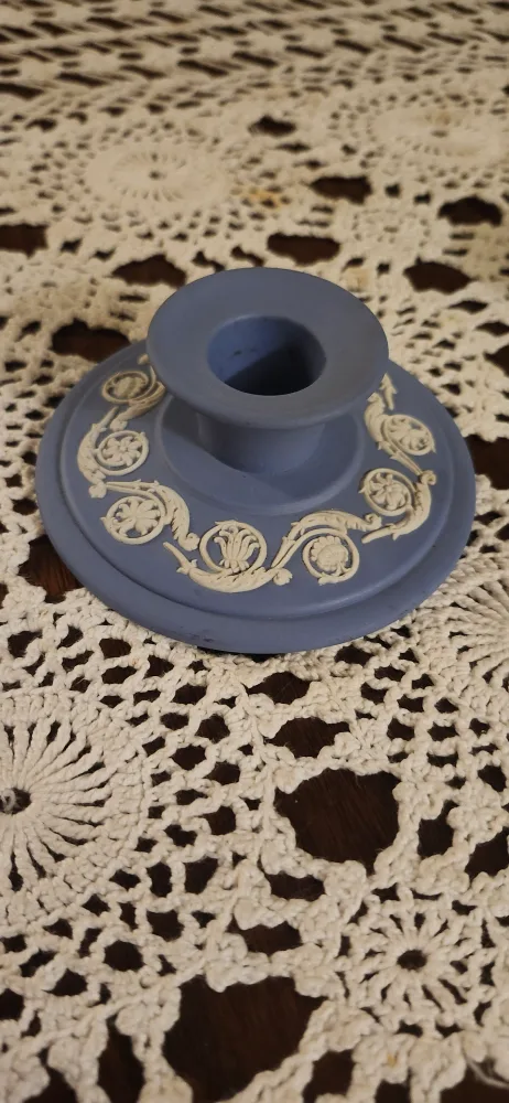 Wedgwood Jasperware Candleholders - Pair image indicator(4)