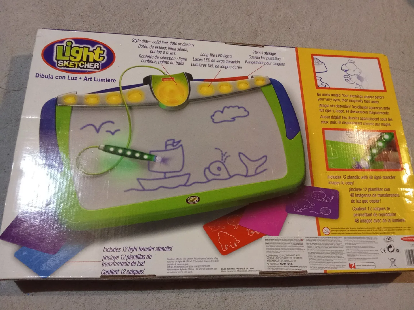NEW Fisher-Price Light Sketcher image indicator(2)
