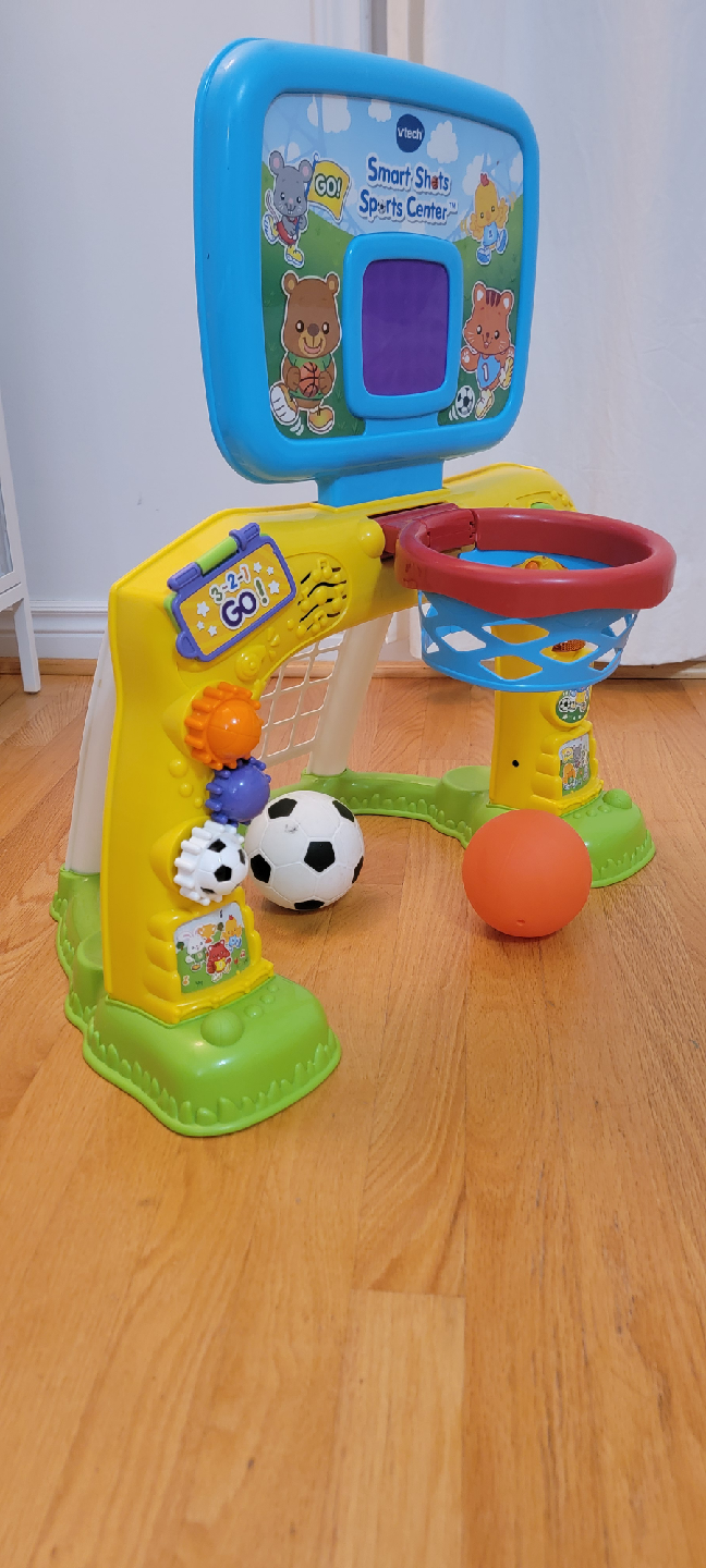 VTech Smart Shots Sports Center - Kids Basketball & Soccer - photo 2
