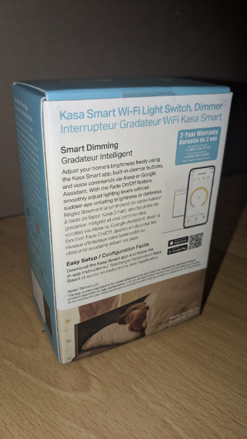 New - TP-Link Kasa Smart Wi-Fi Light Switch Dimmer - photo 2