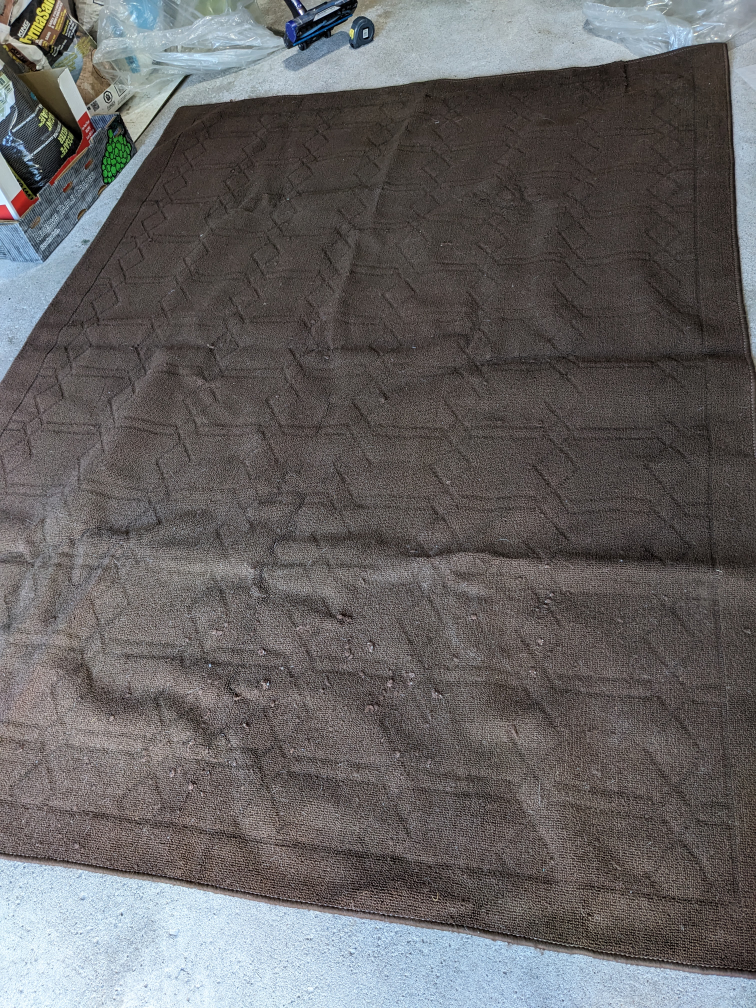Brown Patterned Area Rug - photo 3