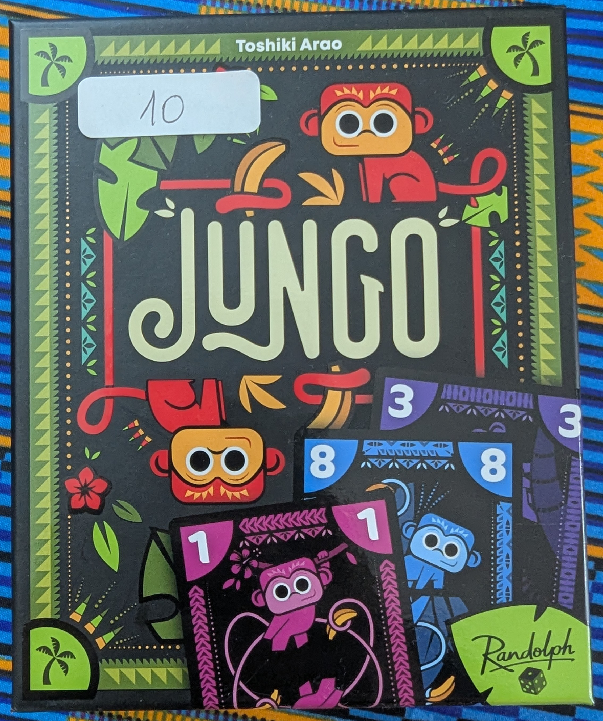 JUNGO Board Game by Toshiki Arao & Randolph