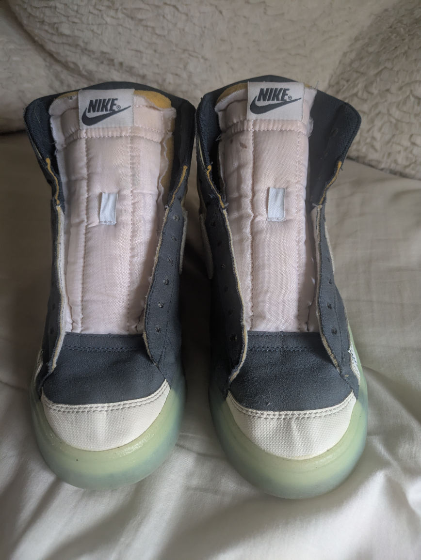 Nike Blazer High Deconstructed Sneakers - photo 2
