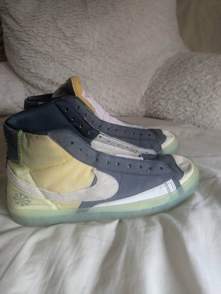 Nike Blazer High Deconstructed Sneakers - photo 3