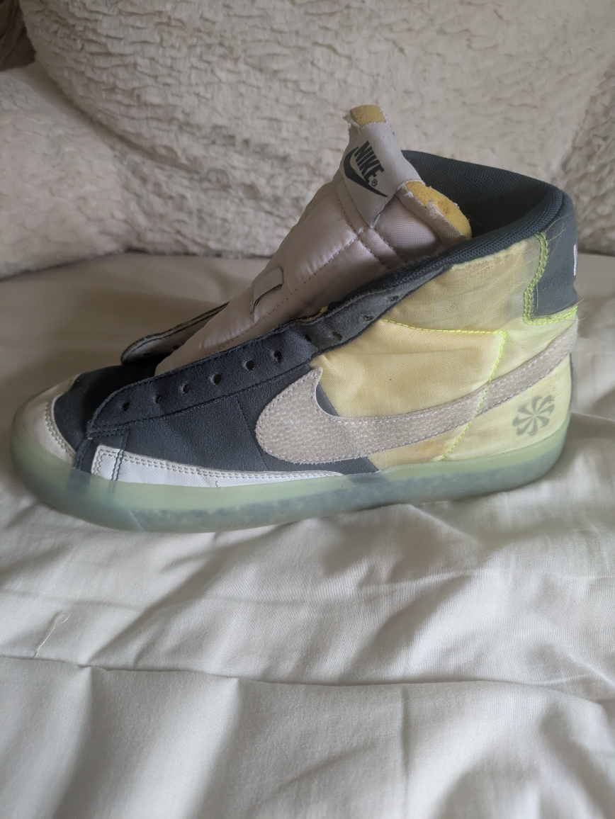 Nike Blazer High Deconstructed Sneakers - photo 5
