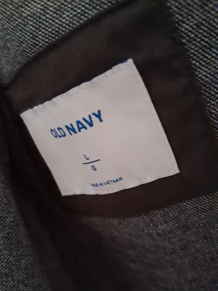 Old Navy Gray Blazer - Size L image indicator(2)