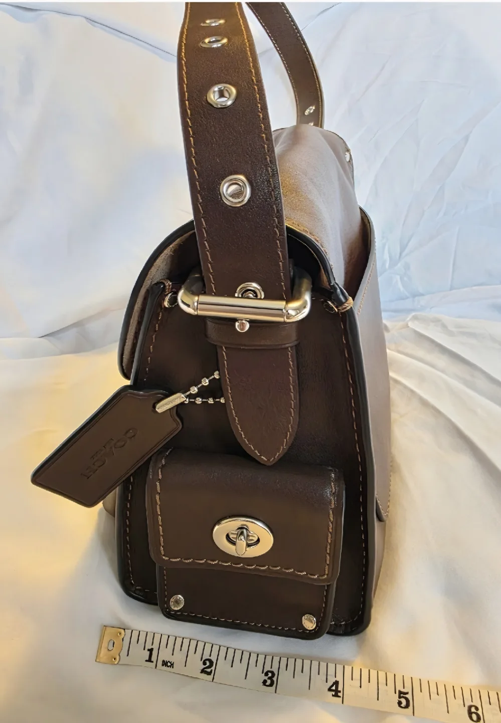 Coach Bag - Western Tabby In Maple - RARE Find! Brand New image indicator(5)