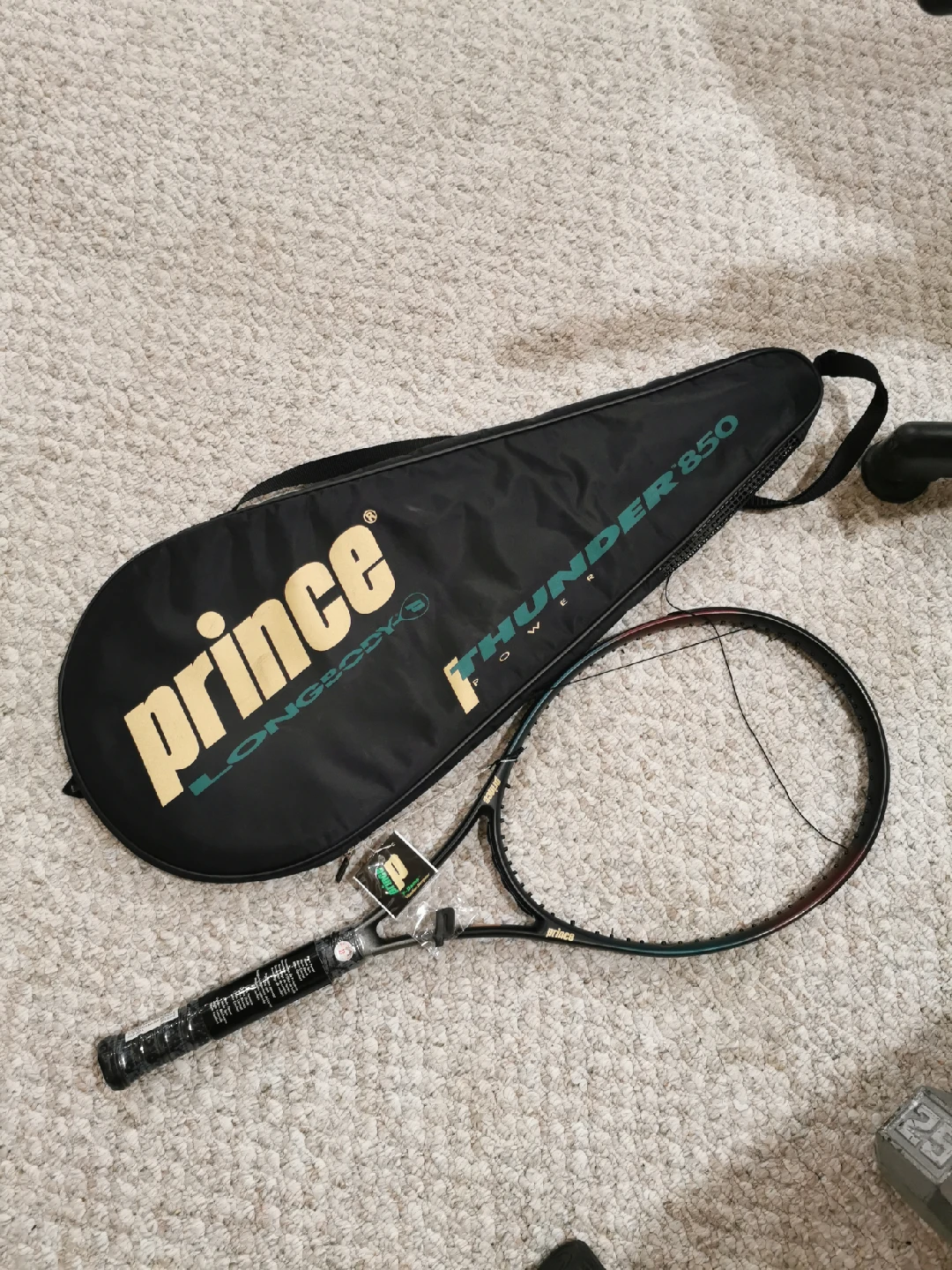 Prince Thunder 850 Longbody Tennis Racket + Case