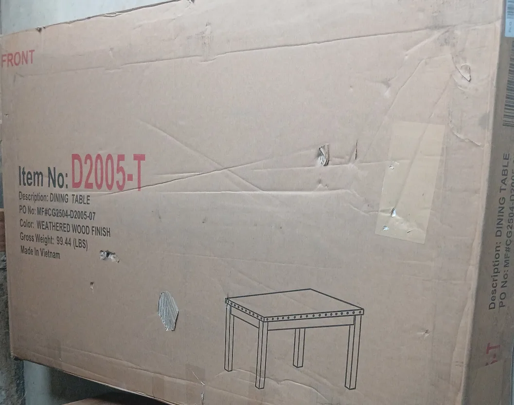 Gracie Oaks Fort Rustic Wood Dining Table image indicator(3)