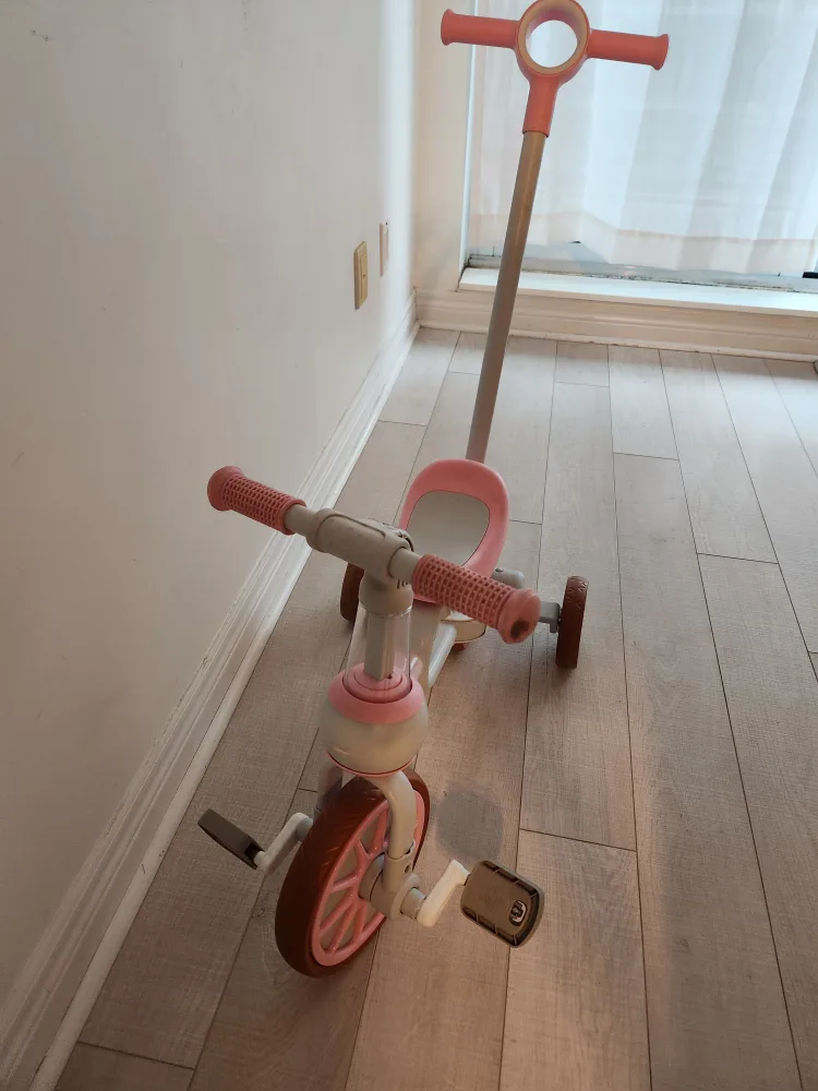 Pink Kids Tricycle image indicator(2)