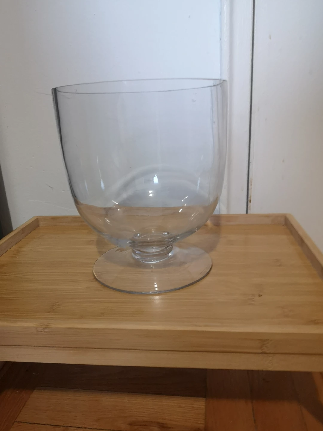 Glass Footed Bowl