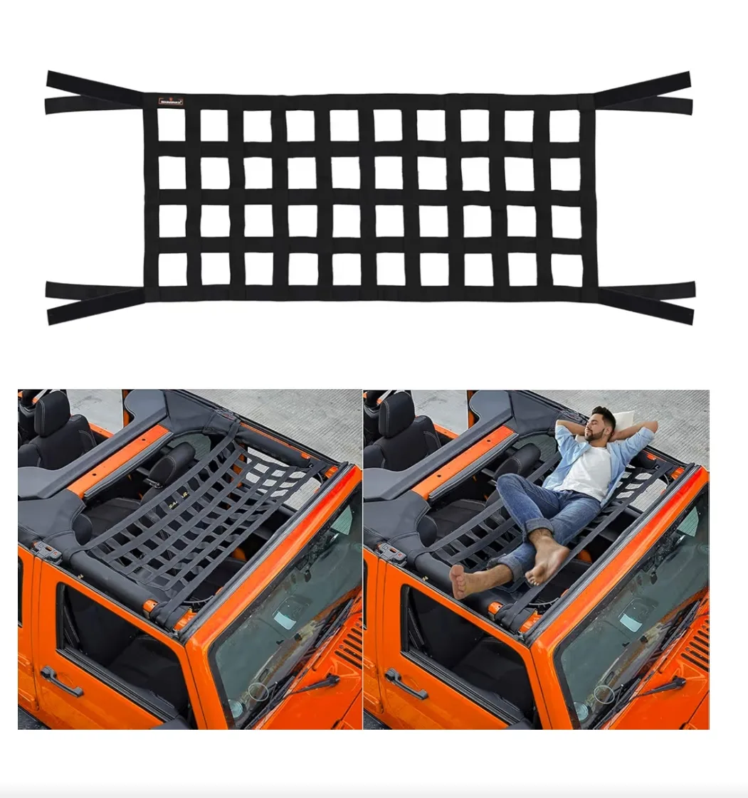 NEW Jeep Wrangler Roof Hammock image indicator(2)