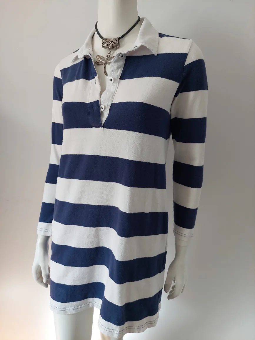 Joe Fresh Striped Rugby Dress - Size S image indicator(8)
