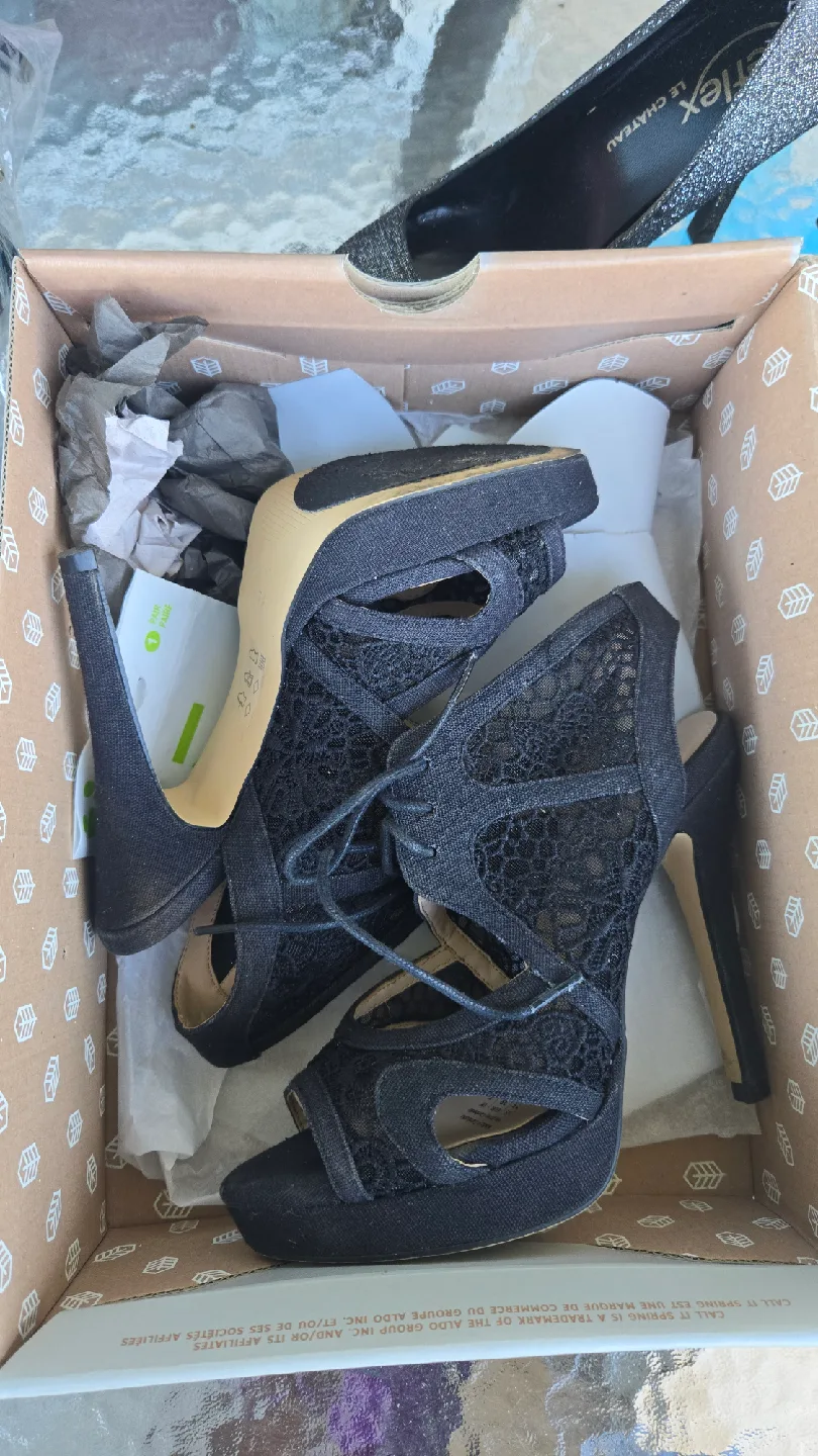 Call It Spring Exzelina Black Heels - image indicator(2)