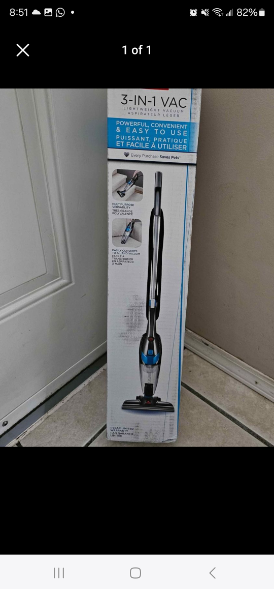 Vacuum - New in Box!