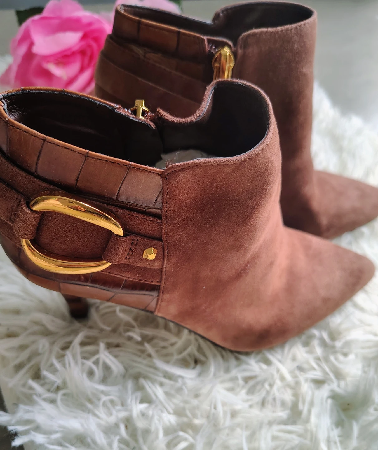Vince Camuto Selmente Ankle Booties 🥕 I am in - photo 3