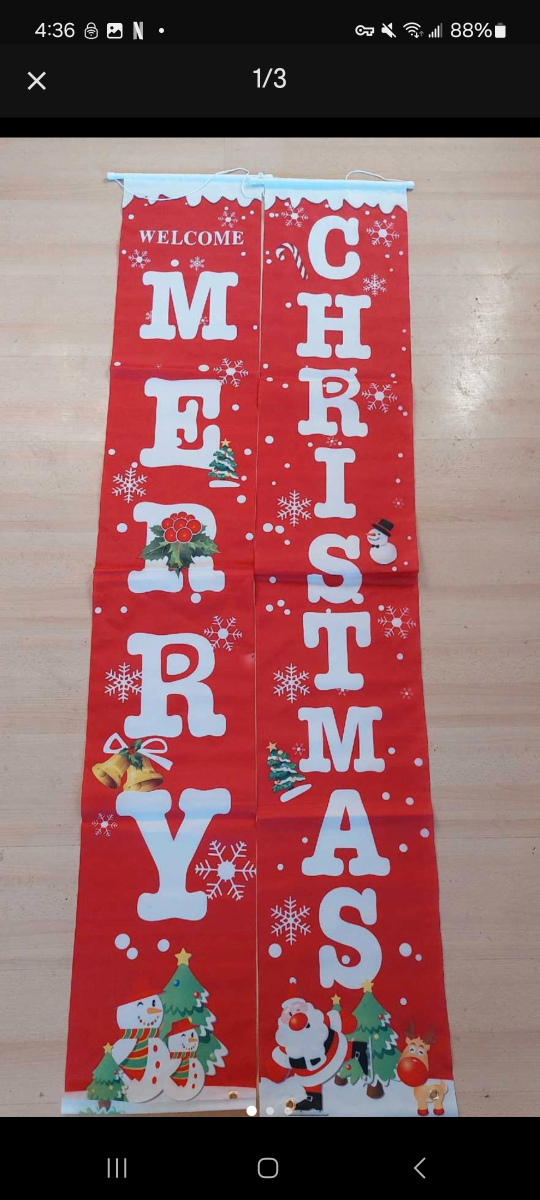 Christmas Door Banners