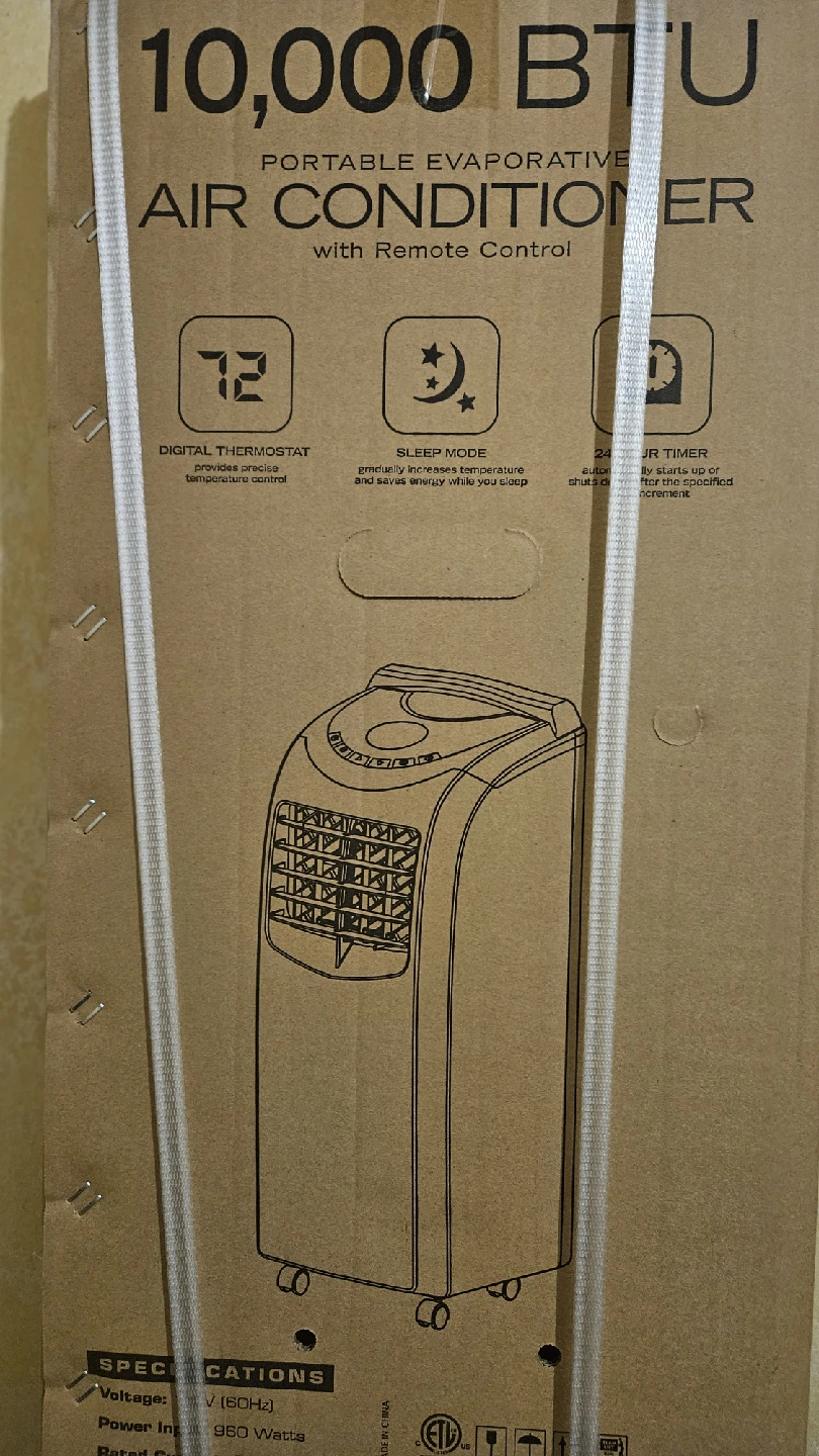 Soleus Air 10,000 BTU Portable Evaporative Air Conditioner - NEW - photo 2
