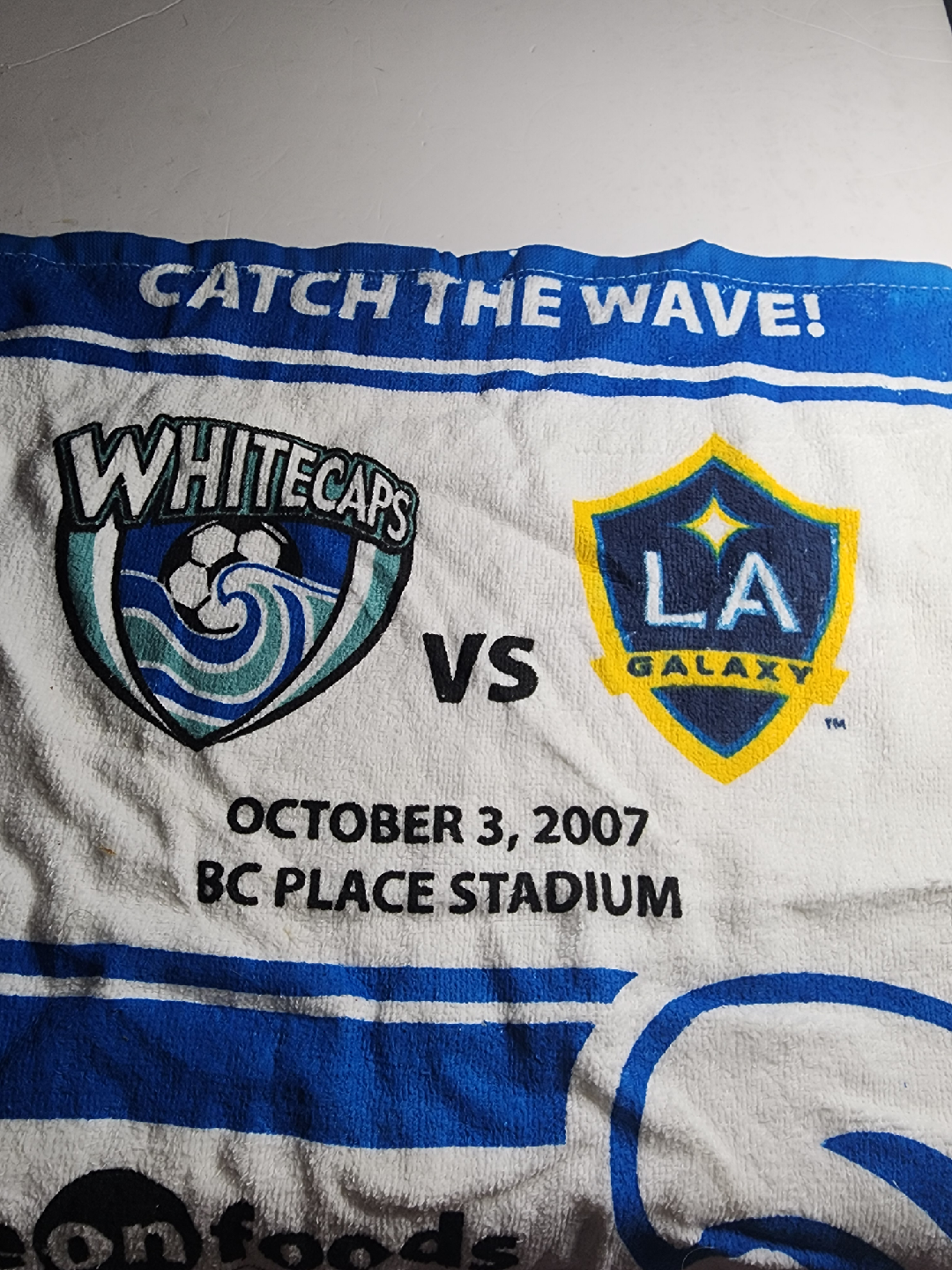 Whitecaps vs LA Galaxy Towel - photo 2