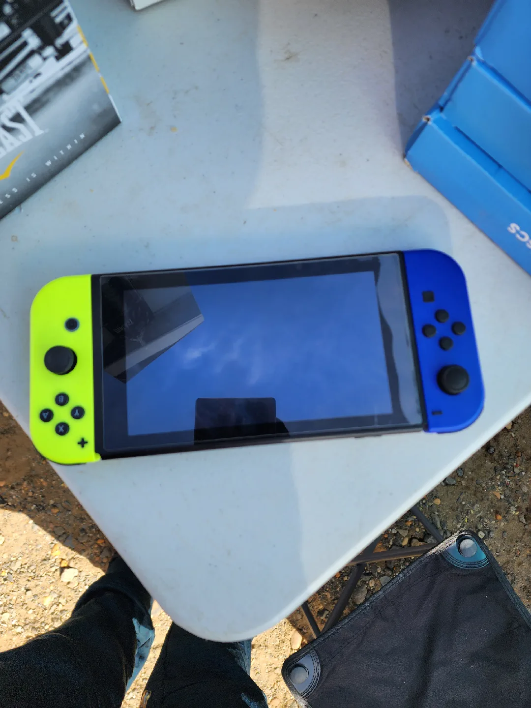 Nintendo Switch Neon Blue/Yellow image indicator(3)