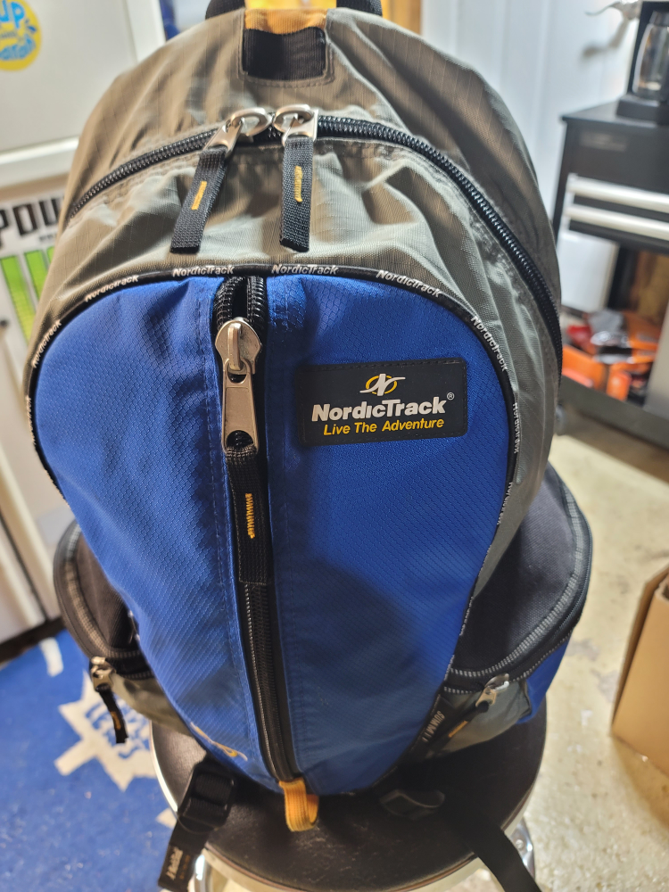 NordicTrack Backpack - Blue & Grey - photo 2