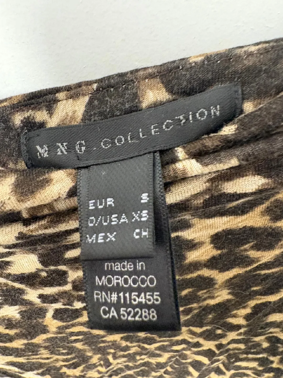MNG Collection Leopard Print Dress image indicator(4)
