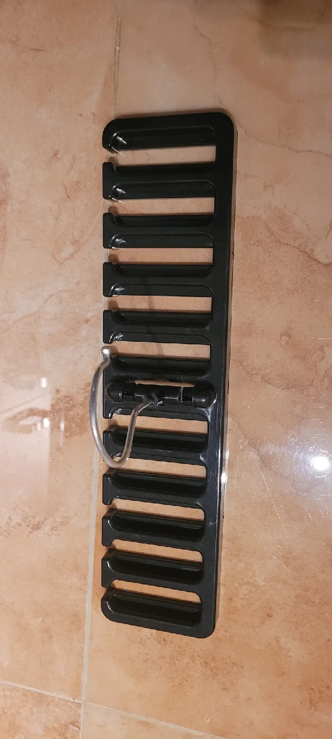 Black Plastic Clothes Hanger Organizer thumbnail
