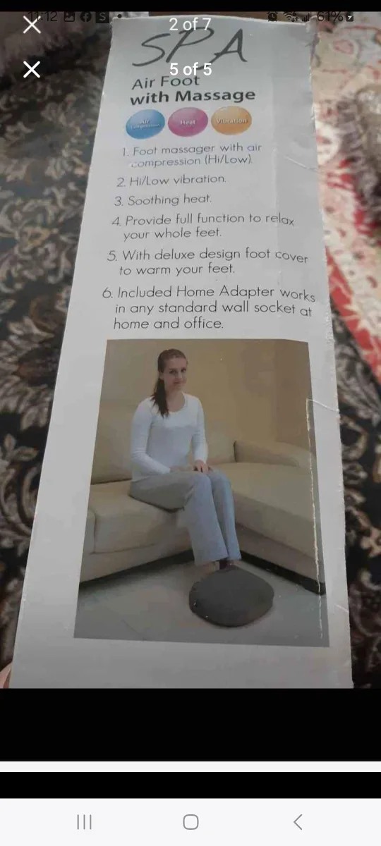 brand New foot massager image indicator(2)