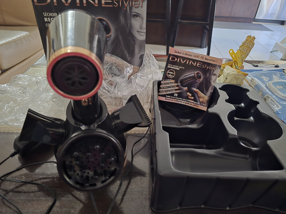 Divine Styler Pro Cordless Hair Dryer - photo 3