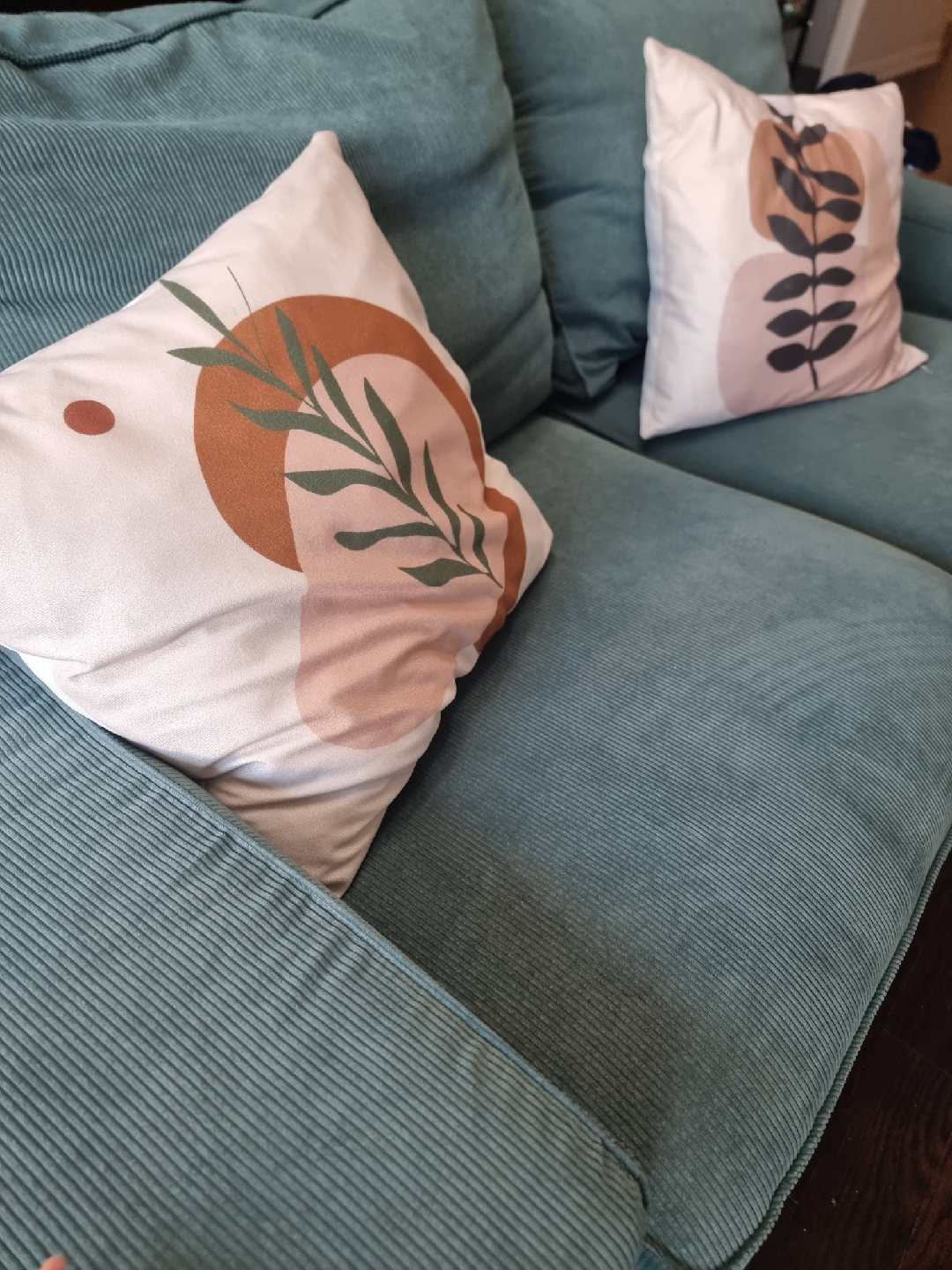 IKEA kivik sofa with Throw Pillows - photo 3