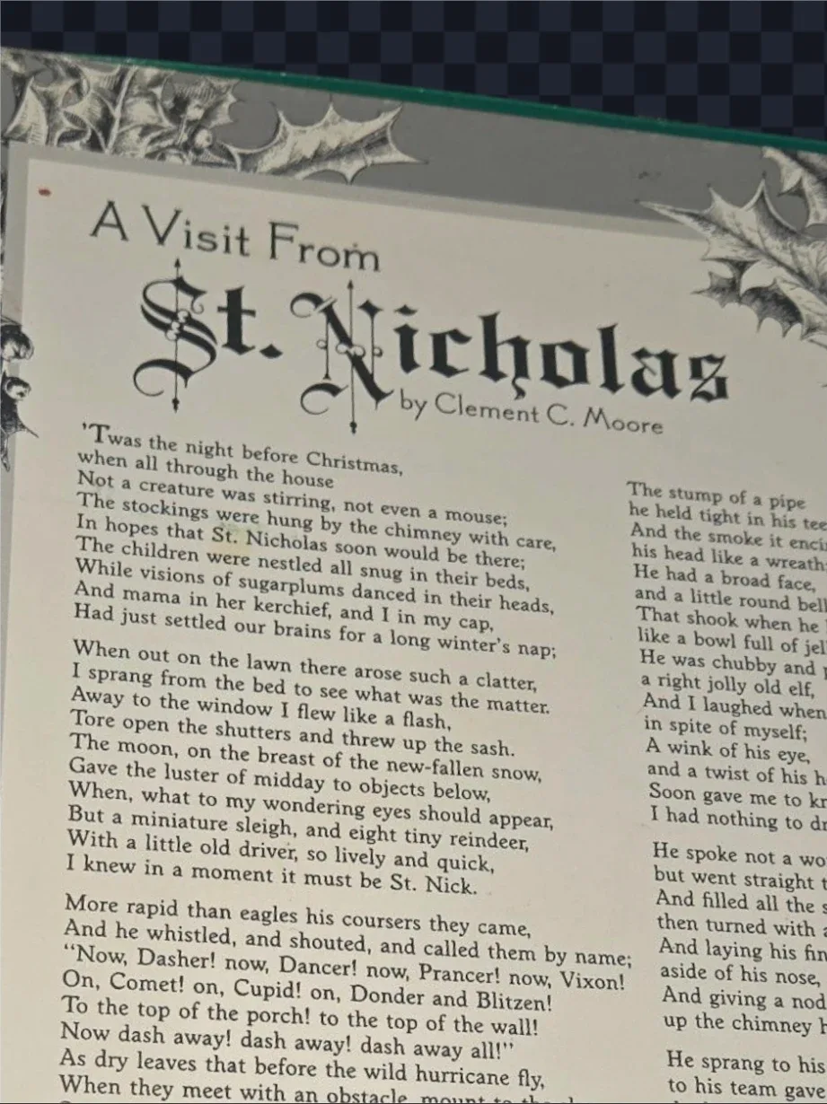 "A Visit From St. Nicholas" Puzzle by Clement C. Moore image indicator(3)