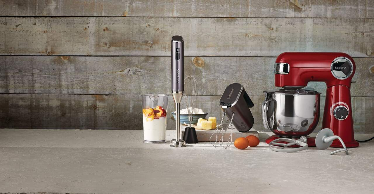NEW Cuisinart Precision Master Pro Digital 5.5 qt Mixer +Grinder - photo 4
