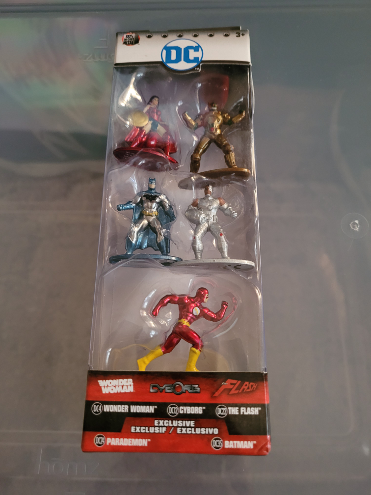 DC Nano Metalfigs 5-Pack Die-Cast Figures