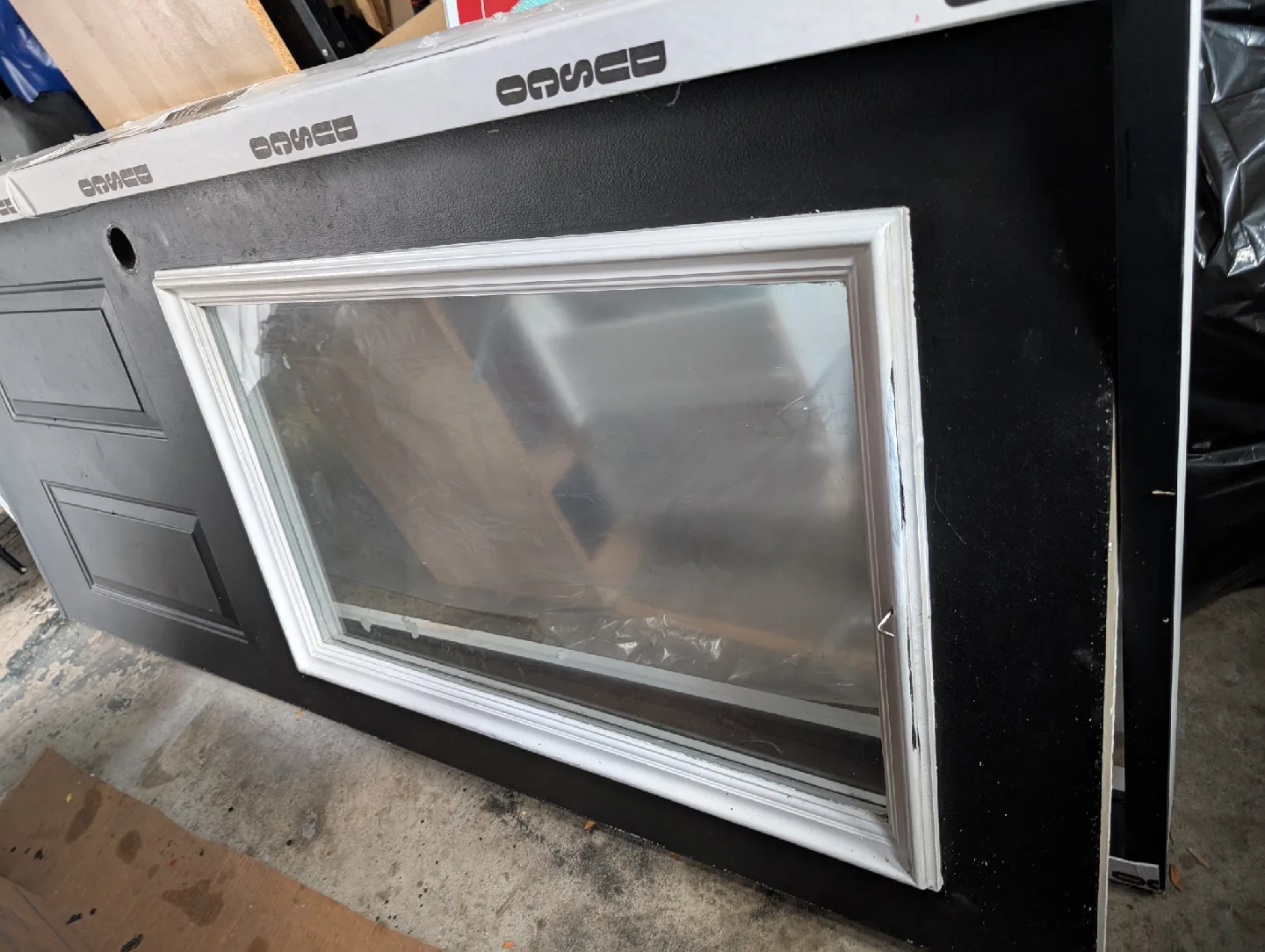 OVSCO Black Door with Window image indicator(3)