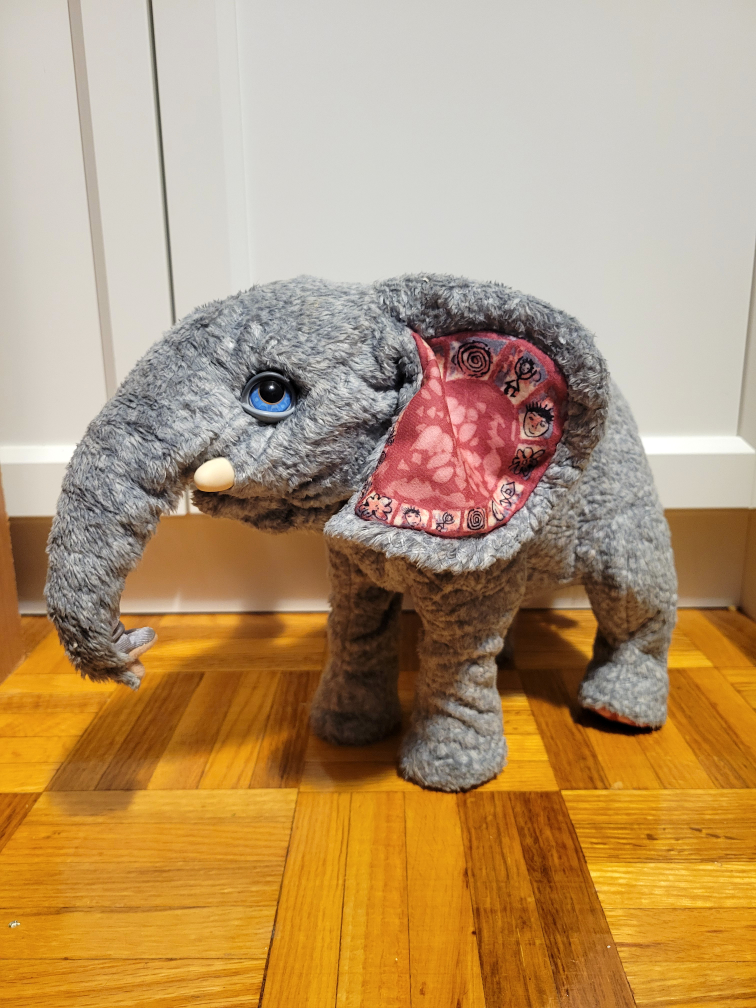 RARE FurReal Friends Zambi the Baby Elephant