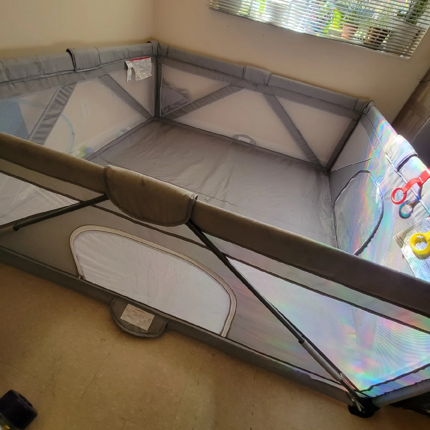 Heyo.Ja Baby Playpen Foldable, 71"x71" Large Play Yard image indicator(5)