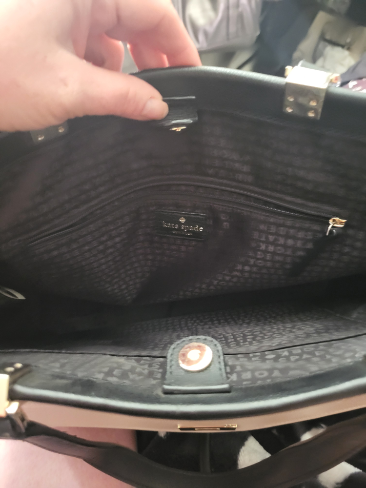 Kate Spade Black/Beige Tote Bag - photo 3