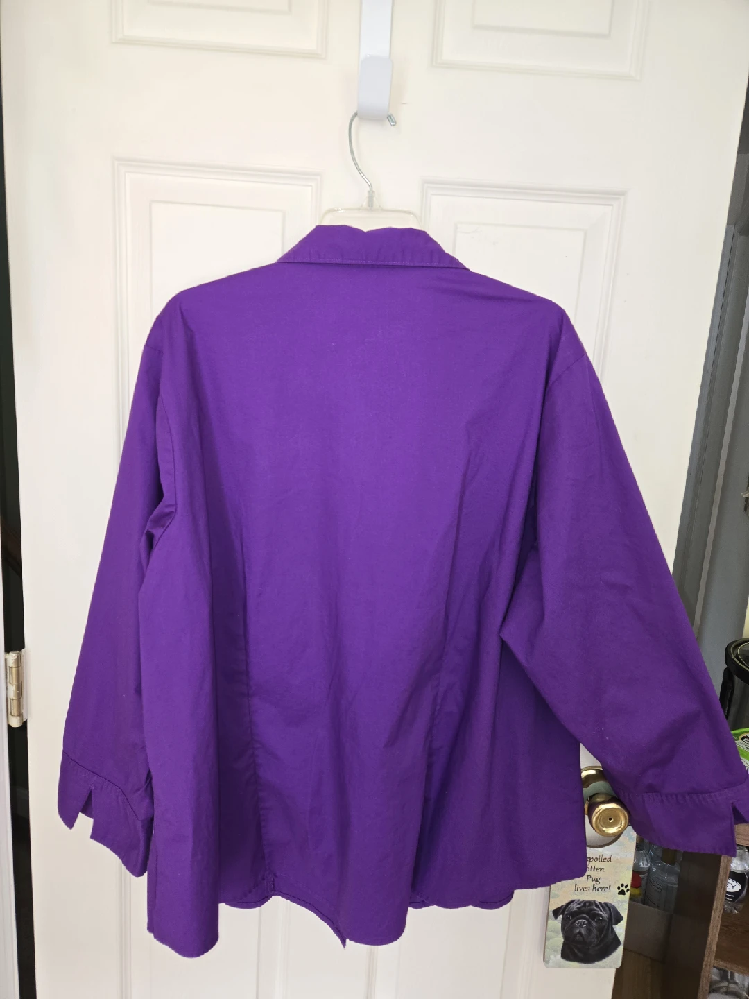 🥕  Riders by Lee Purple Blouse - Size 3X - photo 2